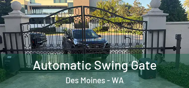 Automatic Swing Gate Des Moines - WA