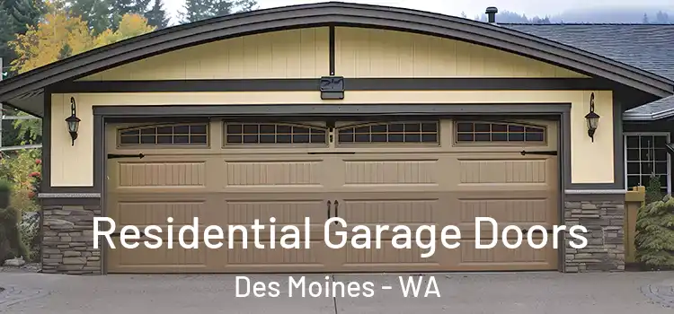  Residential Garage Doors Des Moines - WA