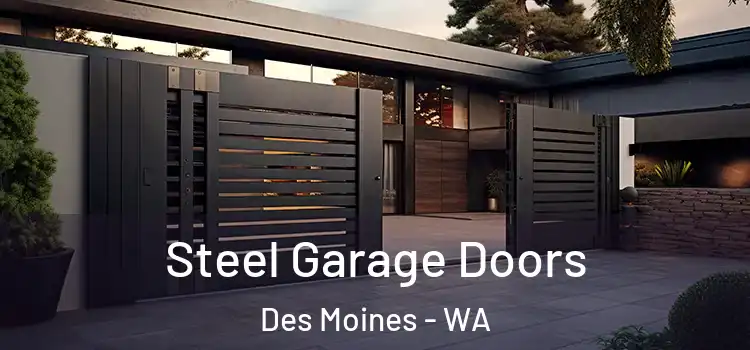  Steel Garage Doors Des Moines - WA